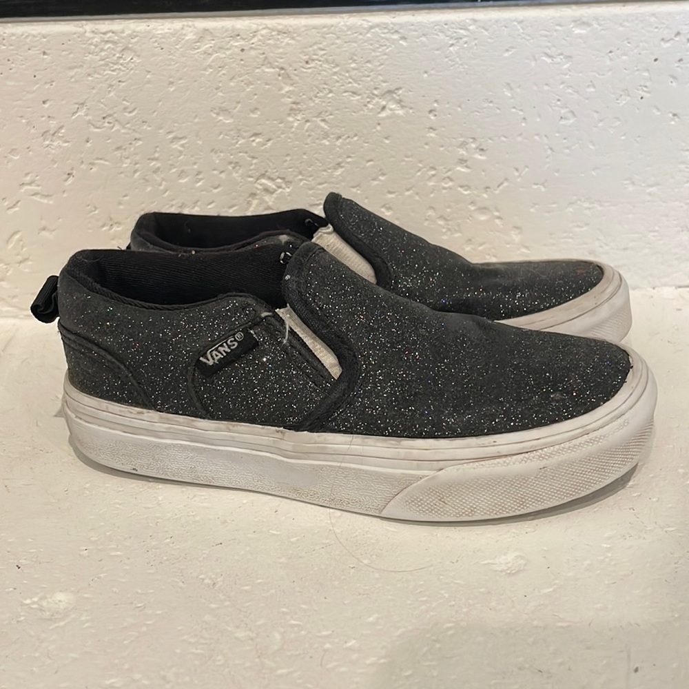 Kid’s glitter vans